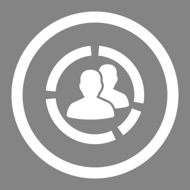 Sickness Diagram Rounded Vector Icon