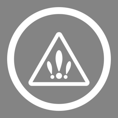 Birden fazla sorun yuvarlak vektör simgesi