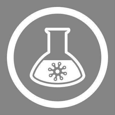 Microorganism Analysis Rounded Vector Icon