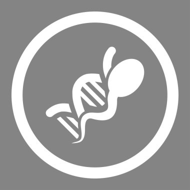 Sperm DNA Rounded Vector Icon