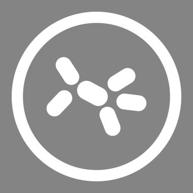 Microbes Circled Vector Icon