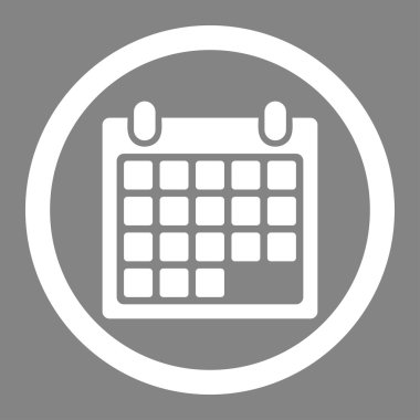 Month Circled Vector Icon