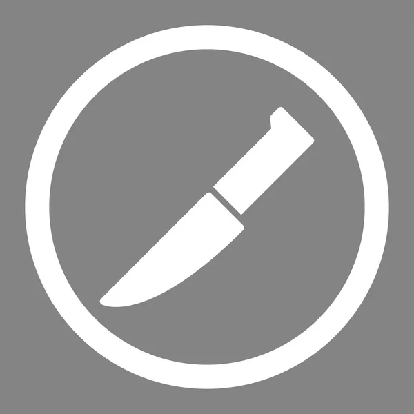 Kniv rundade vektor Icon — Stock vektor