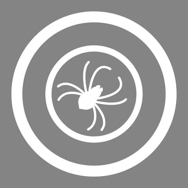 Spider Circled Vector Icon — ストックベクタ