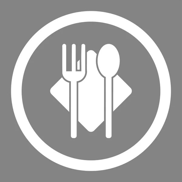 Nutrition Circled Vector Icon — Stok Vektör