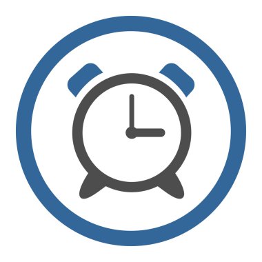 Sirene Clock Circled Vector Icon