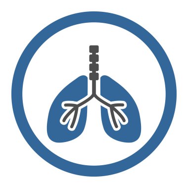 Sistem yuvarlak vektör simge nefes