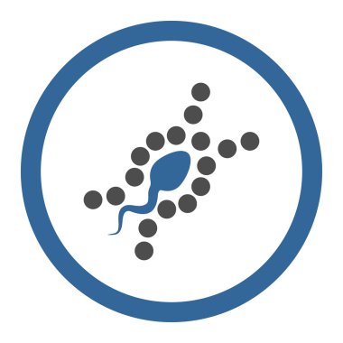 DNA Replication Circled Vector Icon