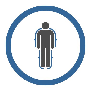 Exoskeleton Circled Vector Icon