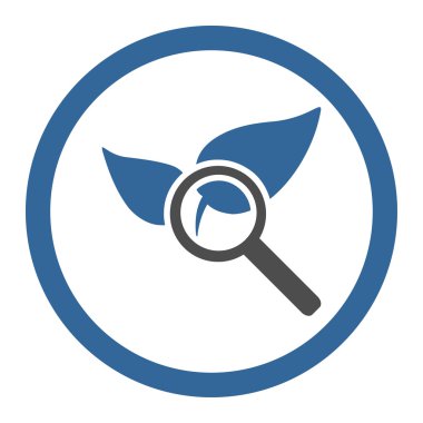 Explore Natural Medicine Rounded Vector Icon