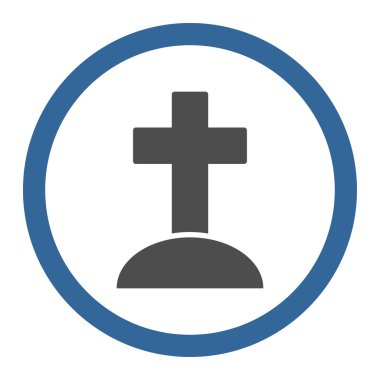 Cemetery Circled Vector Icon