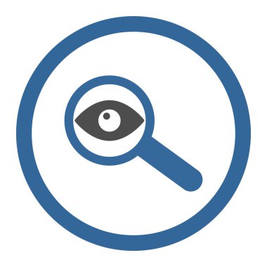 Yuvarlak vektör simge araştırmak