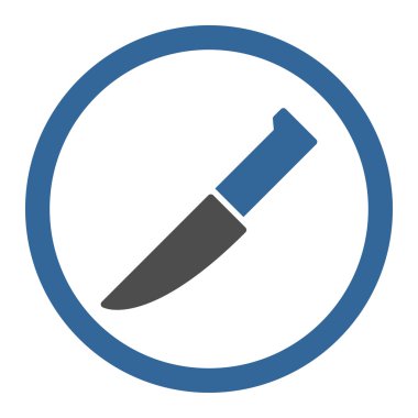 Knife Circled Vector Icon