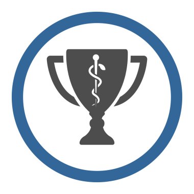 Medical Cup Circled Vector Icon