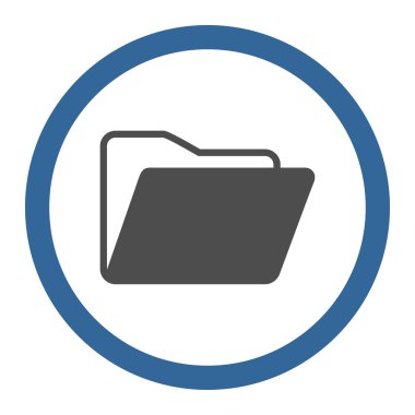 Open Catalog Circled Vector Icon