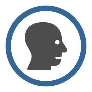 Sickness Head Rounded Vector Icon
