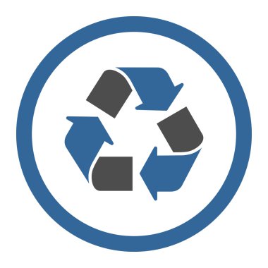 Recycle Circled Vector Icon