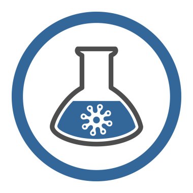 Infection Analysis Rounded Vector Icon