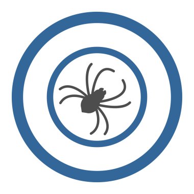 Spider Circled Vector Icon