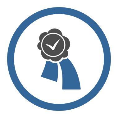 Validation Stamp Circled Vector Icon