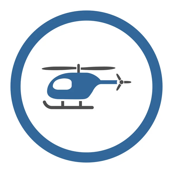 Chopper Rounded Vector Icon — Stock Vector