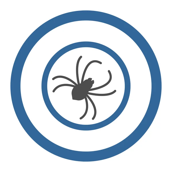 Spider Circled Vector Icon — Wektor stockowy