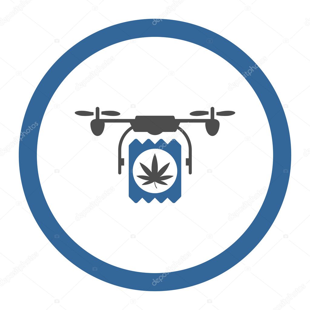 Therapy Aircraft Delivery Rounded Vector Icon