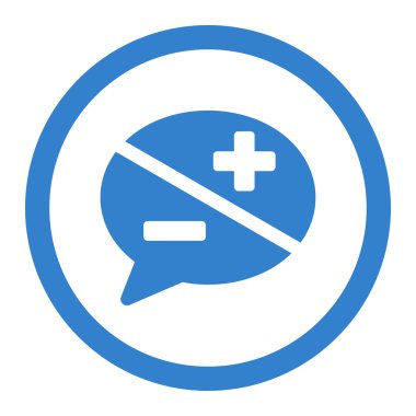 Bağımsız değişkenler daire içinde vektör simgesi