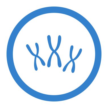 Chromosomes Circled Vector Icon