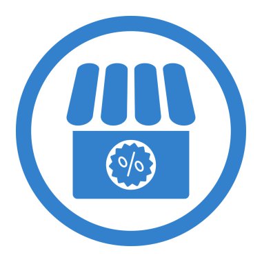 Apothecary Sale Circled Vector Icon