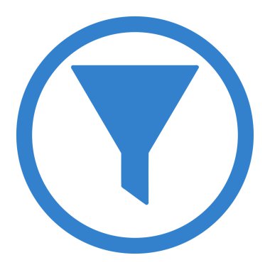 Funnel Rounded Vector Icon