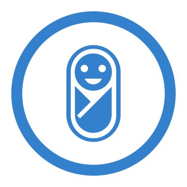Baby Rounded Vector Icon