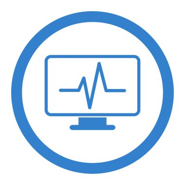 Yuvarlak vektör simge izleme