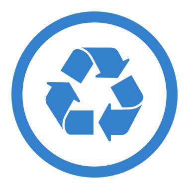 Recycle Circled Vector Icon