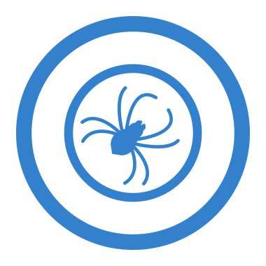 Spider Circled Vector Icon