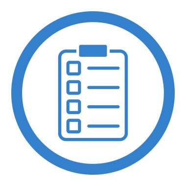 List Rounded Vector Icon