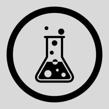 Sıvı yuvarlak vektör simge kaynar