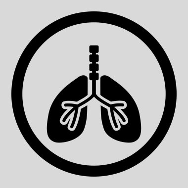 Sistem yuvarlak vektör simge nefes