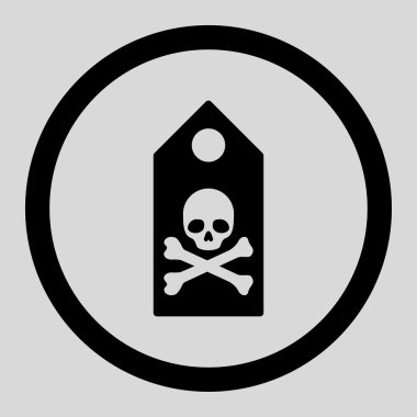 Dead Mark Rounded Vector Icon