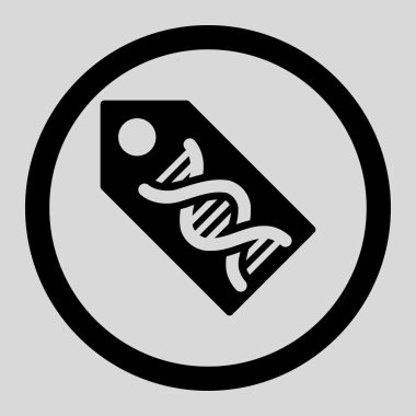 DNA Marker Circled Vector Icon