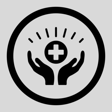 Medical Maintenance Circled Vector Icon