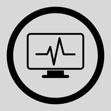 Yuvarlak vektör simge izleme