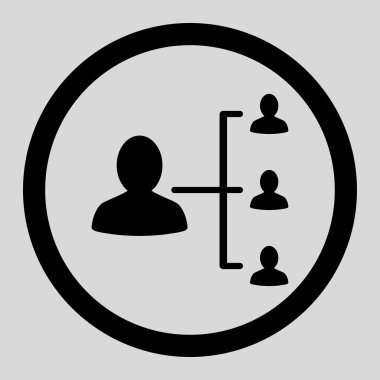 Sickness Connections Rounded Vector Icon