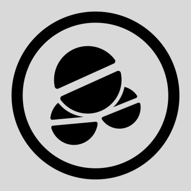 Tablets Circled Vector Icon