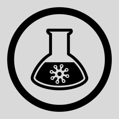 Infection Analysis Rounded Vector Icon