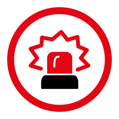 Sinyal yuvarlak vektör simgesi