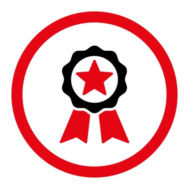 Certificate Seal Rounded Vector Icon