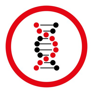 DNA Helix Rounded Vector Icon