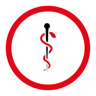 Medical Needle Circled Vector Icon