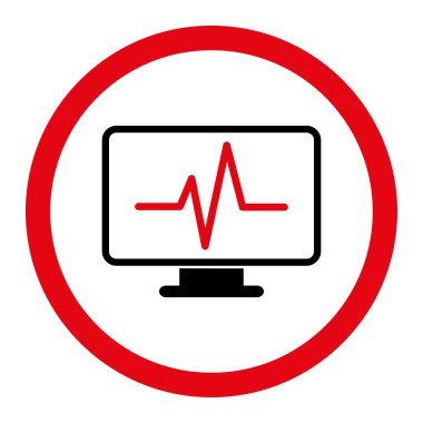 Yuvarlak vektör simge izleme